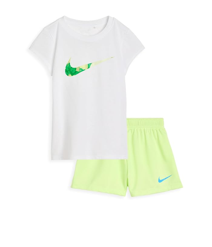 Nike Kids Move with Nature Mesh Shorts Set (Little Kid) - Image 4