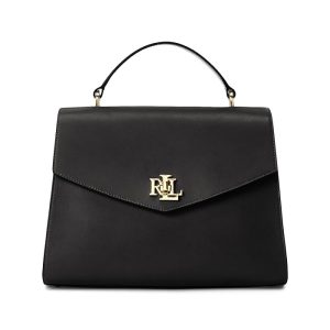 Lauren Ralph Lauren Leather Medium Farrah Satchel