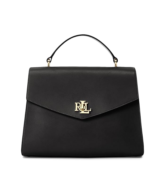 Lauren Ralph Lauren Leather Medium Farrah Satchel