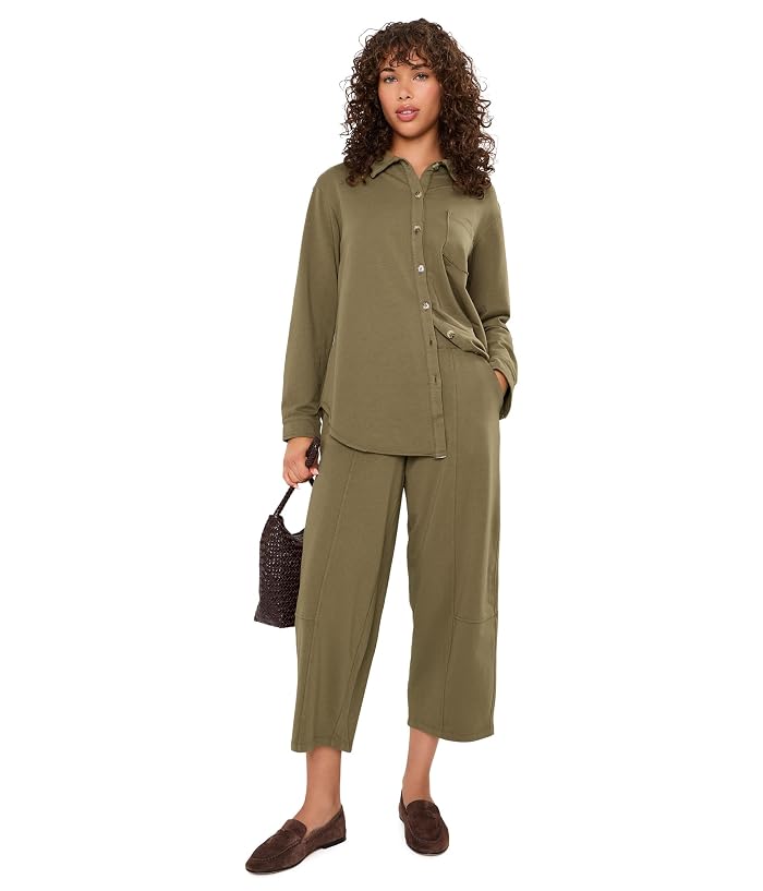Mod-o-doc Oversized Lantern Pants w/ Seaming Detail - Image 2