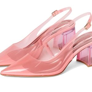 Jessica Simpson Syrina Lucite Slingback Pumps