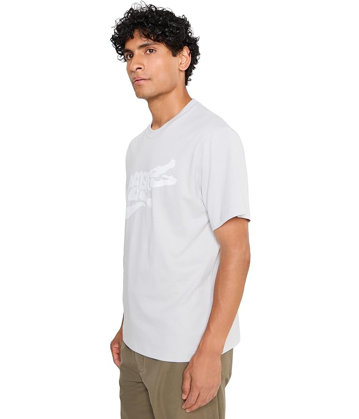 Lacoste Classic Fit Croc Graphic T-Shirt - Image 3