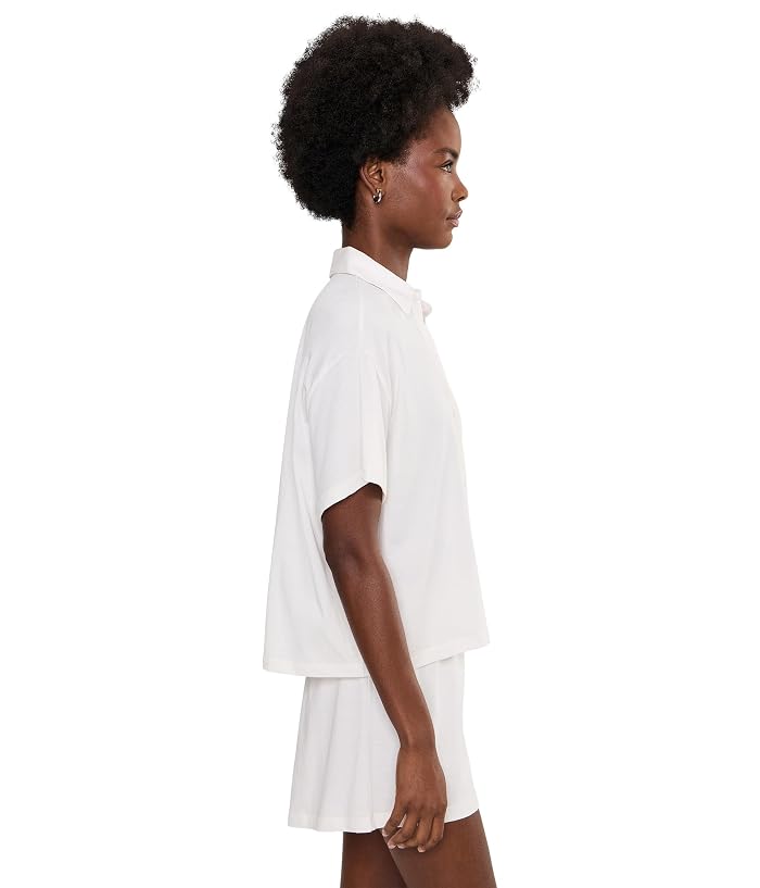 Eberjey Pima Cotton Shorts PJ Set - Image 2