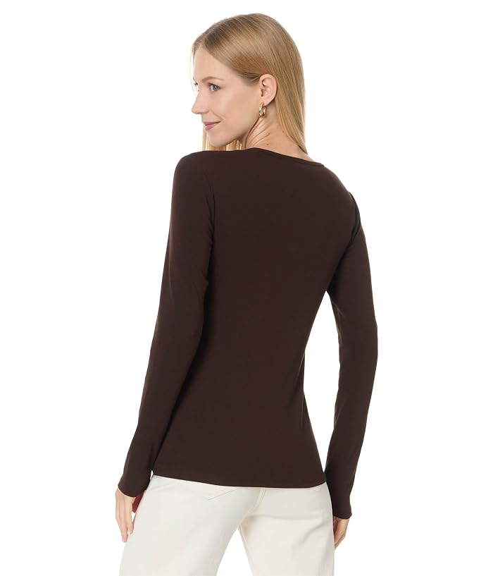 Lauren Ralph Lauren Cotton-Blend Long-Sleeve Top - Image 2