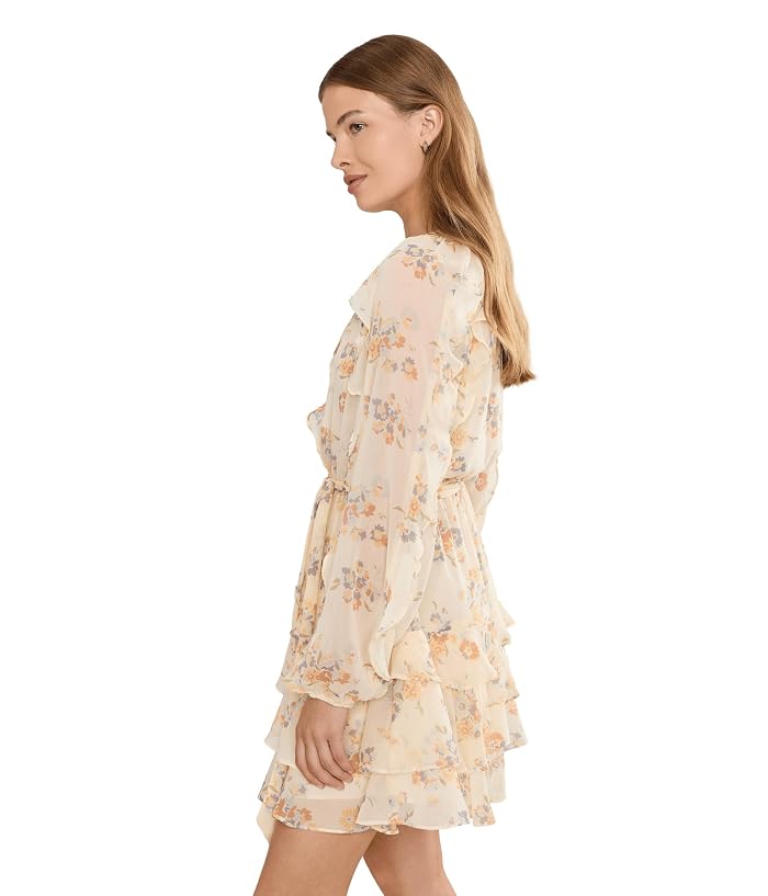 Lauren Ralph Lauren Petite Floral Ruffle-Trim Tiered Dress - Image 3