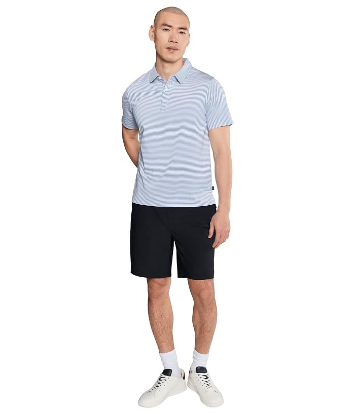 L.L.Bean Comfort Stretch Performance Party Polo Short Sleeve Stripe - Image 2