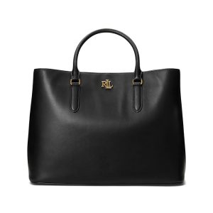 Lauren Ralph Lauren Leather Large Marcy Satchel