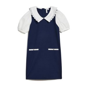 Janie and Jack Ponte Collared Dress (Infant/Toddler/Little Kid/Big Kig)