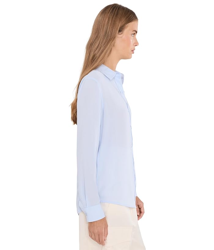 Lauren Ralph Lauren Petite Classic Fit Georgette Shirt - Image 3