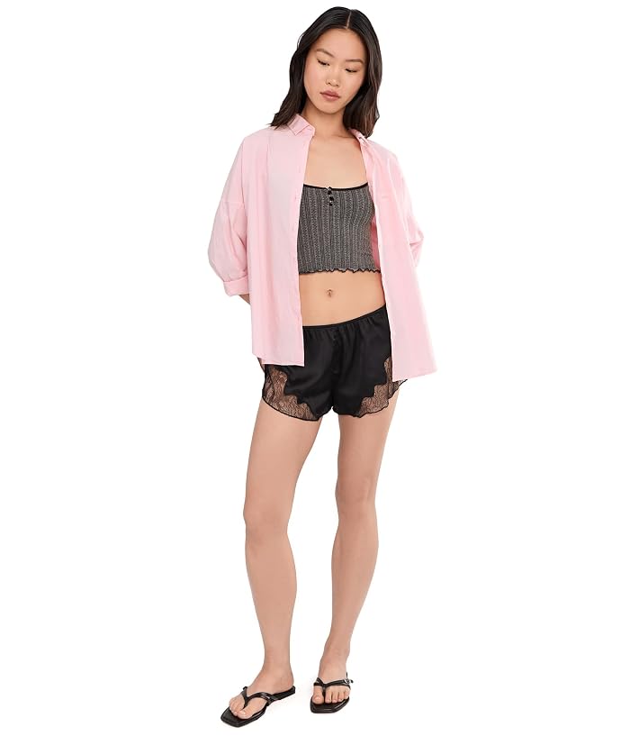Free People Snap Into It Henley Crop - Image 2