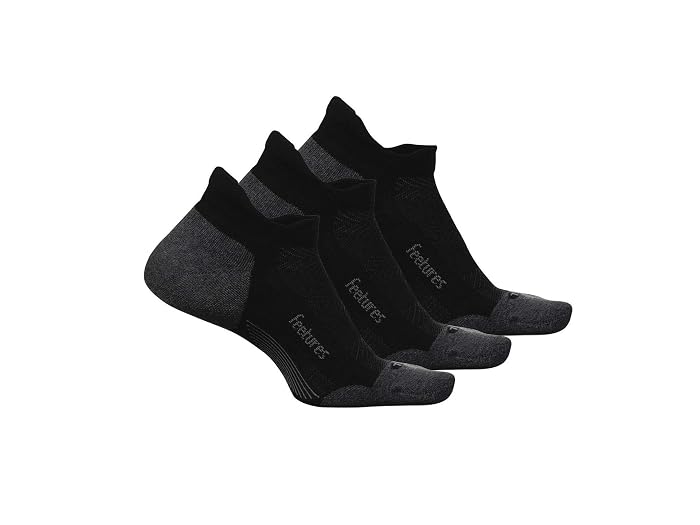 Feetures Elite Max Cushion No Show Tab 3-Pair Pack