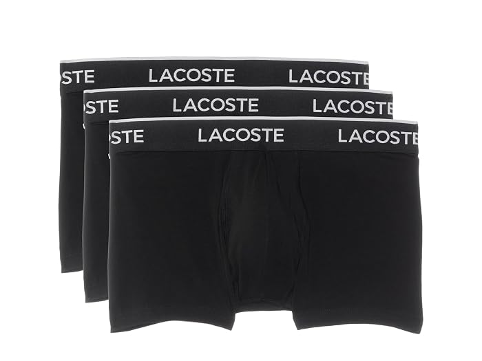 Lacoste Cotton Stretch Essentials Trunks 3-pack - Image 4