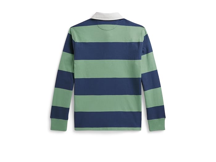 Polo Ralph Lauren Kids The Iconic Rugby Shirt (Big Kid) - Image 2