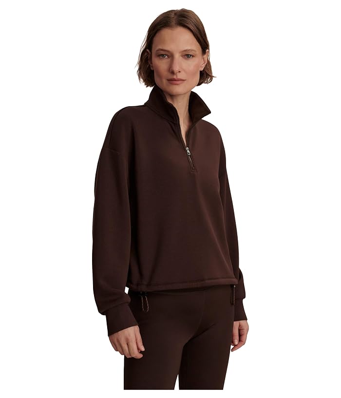 Varley Sian Cropped Half Zip Midlayer