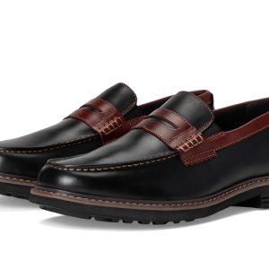 Nunn Bush Odin II Moc Toe Penny Loafer Lightweight and Comfortable Slip-On