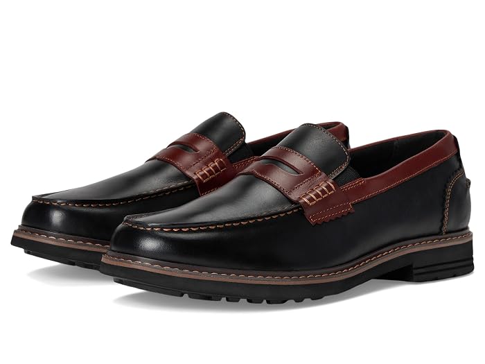 Nunn Bush Odin II Moc Toe Penny Loafer Lightweight and Comfortable Slip-On