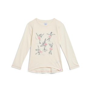 Hatley Kids Figure Skating Long Sleeve Graphic Tee (Toddler/Little Kid/Big Kid)