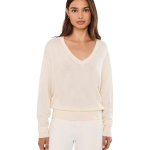 Lauren Ralph Lauren Modal-Silk-Blend V-Neck Sweater