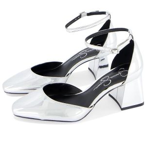 Jessica Simpson Fulian Ankle Strap Block Heel Pump