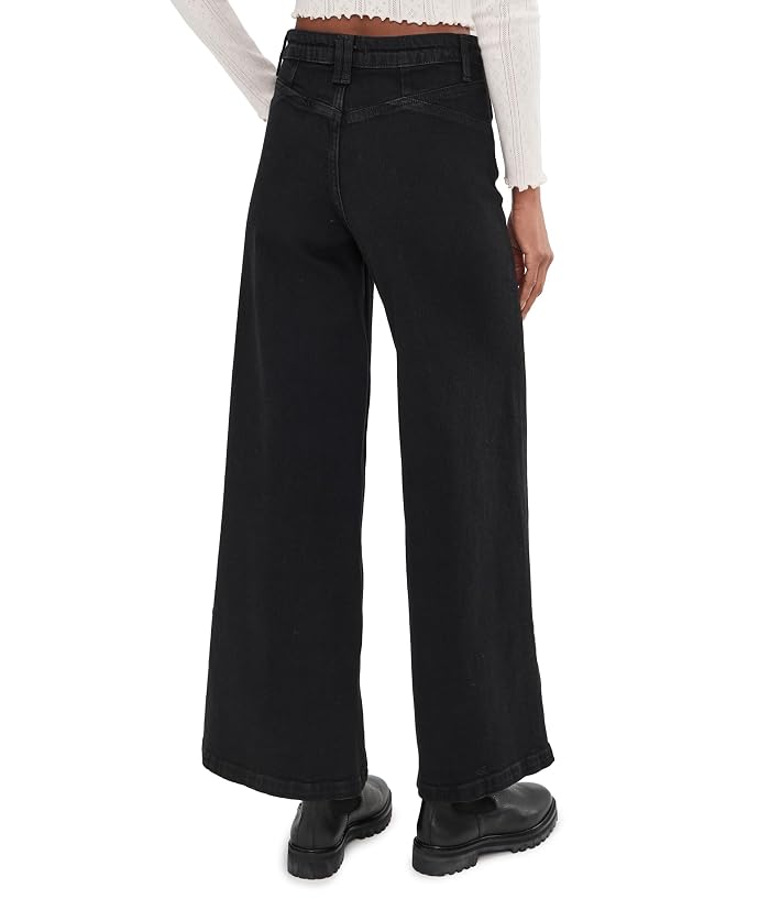 Free People We The Free Kellee High-Rise Palazzo Jeans - Image 4