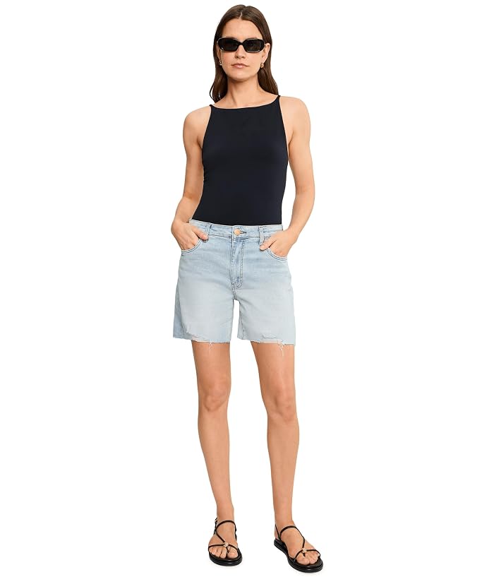KUT from the Kloth Jenny High-Rise Short-Basic Raw Hem - Image 2