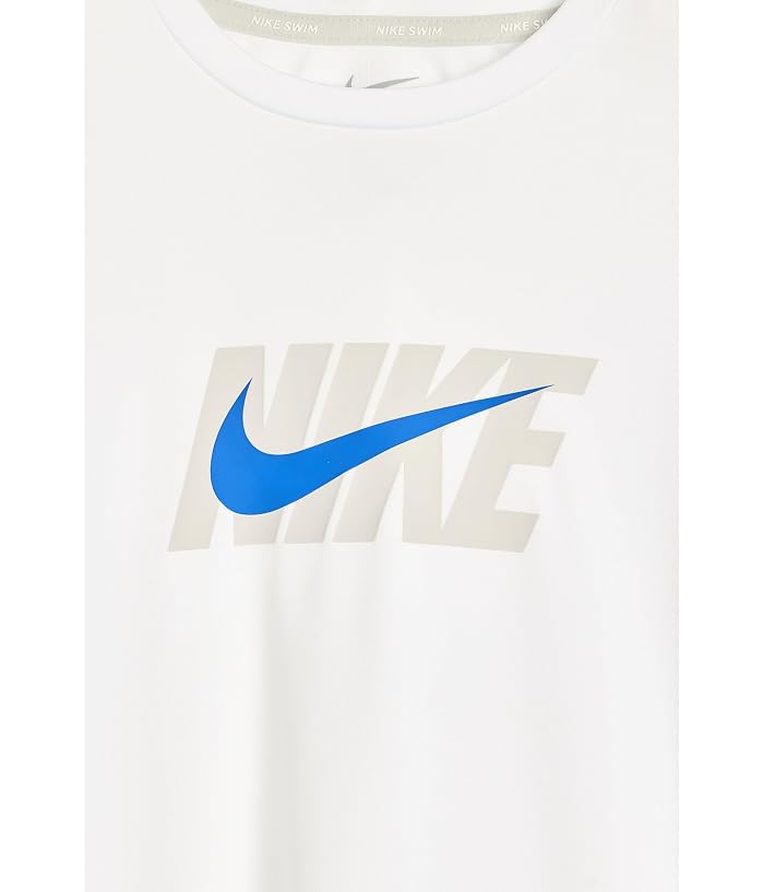 Nike Kids Hydroguard Swoosh Over Dri-Fit UV Long Sleeve Top (Little Kid/Big Kid) - Image 3