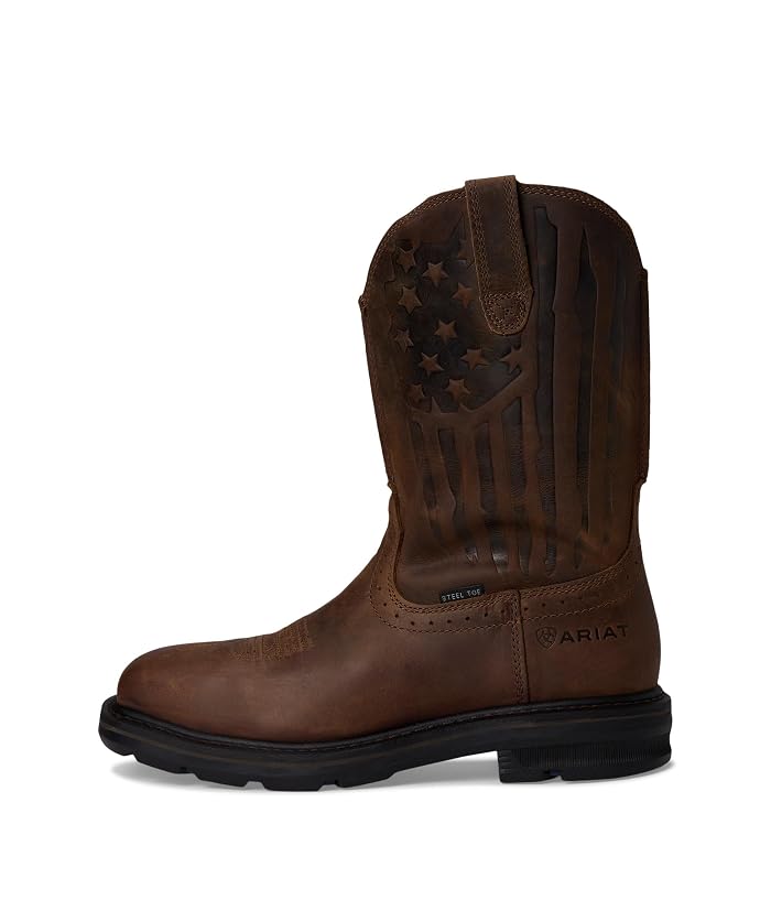 Ariat Work Sierra Shock Shield Patriot Steel Toe Work Boots - Image 4