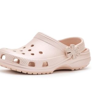 Crocs Kids Classic Pearl Shine Clogs (Toddler)