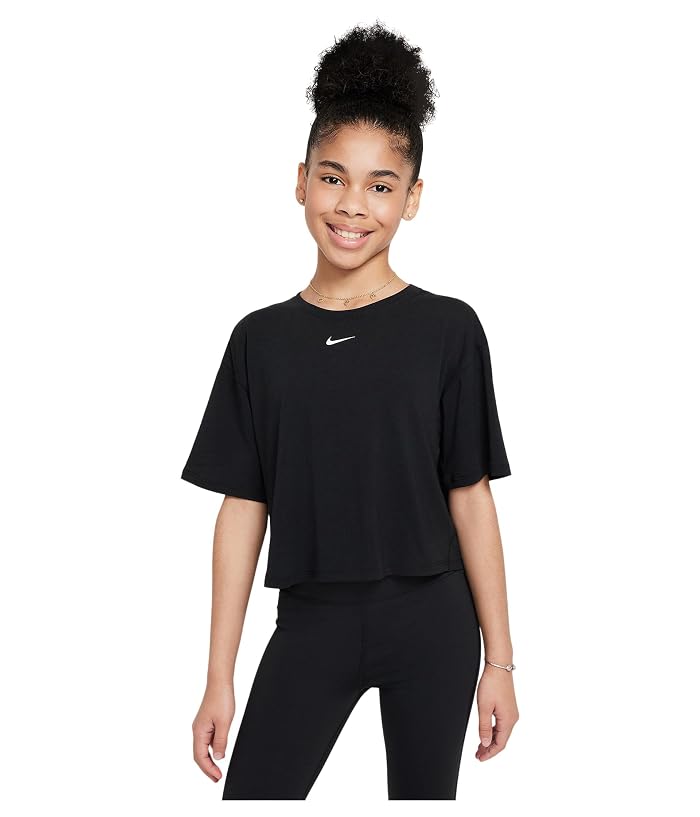Nike Kids One Relaxed Dri-FIT™ Short Sleeve Top (Little Kid/Big Kid) - Image 4