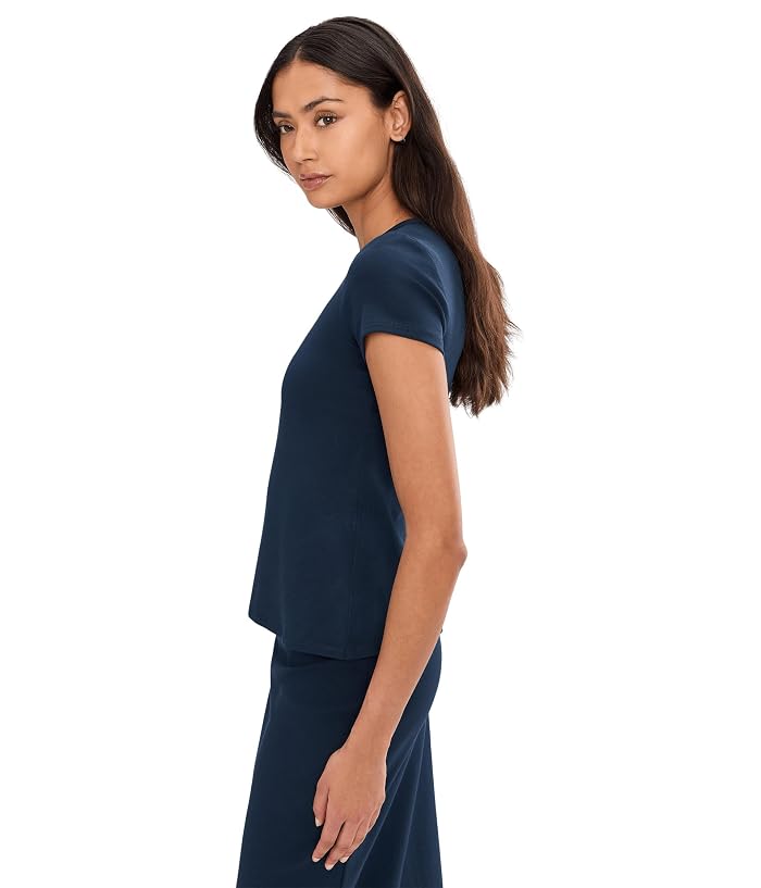 Vince Camuto Short Sleeve Shirt with Keyhole Back - Image 3