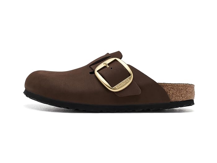 Birkenstock Boston Big Buckle Tonal Clog - Nubuck Leather - Image 4