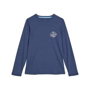 Chubbies Kids The Night Never Sleeps Sun Shirt Crewneck (Big Kid)