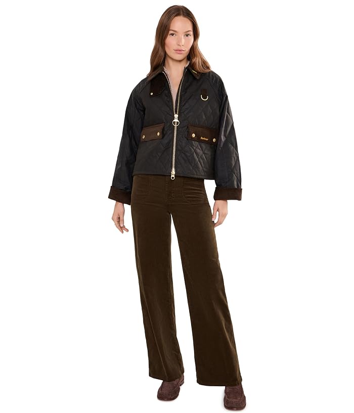 Barbour Tartan Reimagined Icons Tartan Quilted Spey Wax Jacket - Image 2