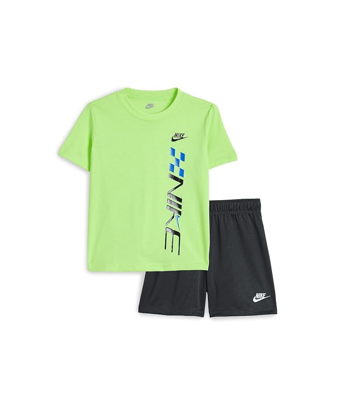 Nike Kids Victory Lap Mesh Shorts Set (Little Kid) - Image 4