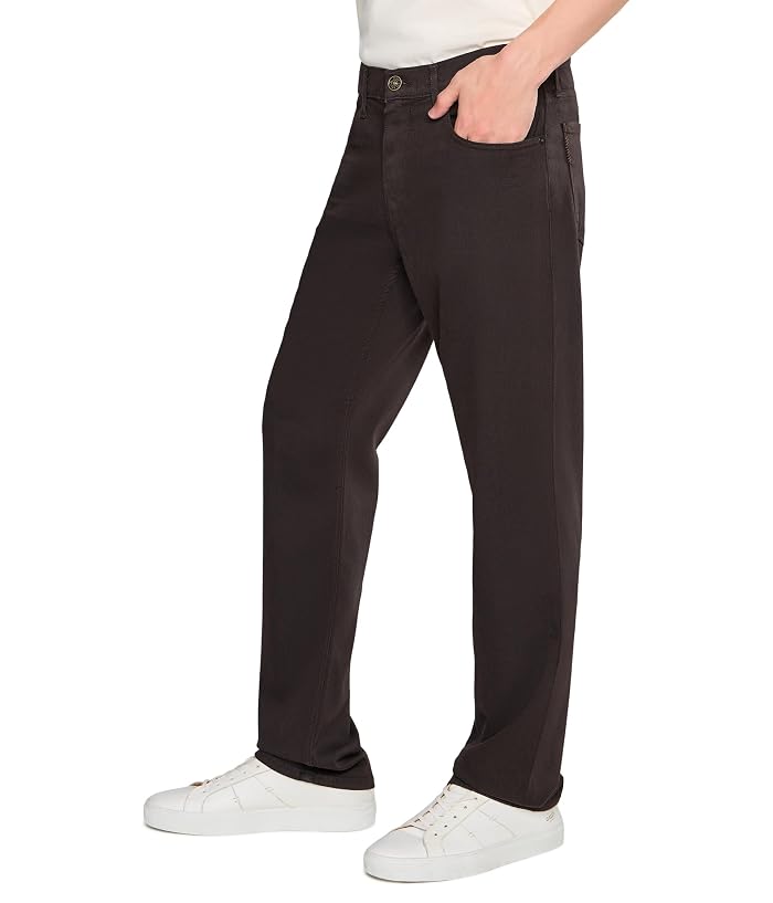 Paige Normandie 32" Transcend Straight Leg Pants in Deep Chocolate - Image 3