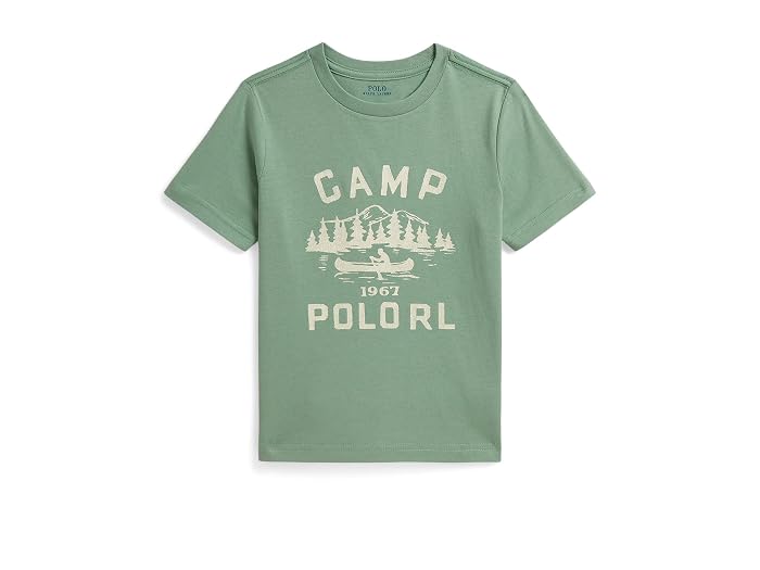 Polo Ralph Lauren Kids Logo Cotton Jersey Graphic Tee (Toddler/Little Kid)