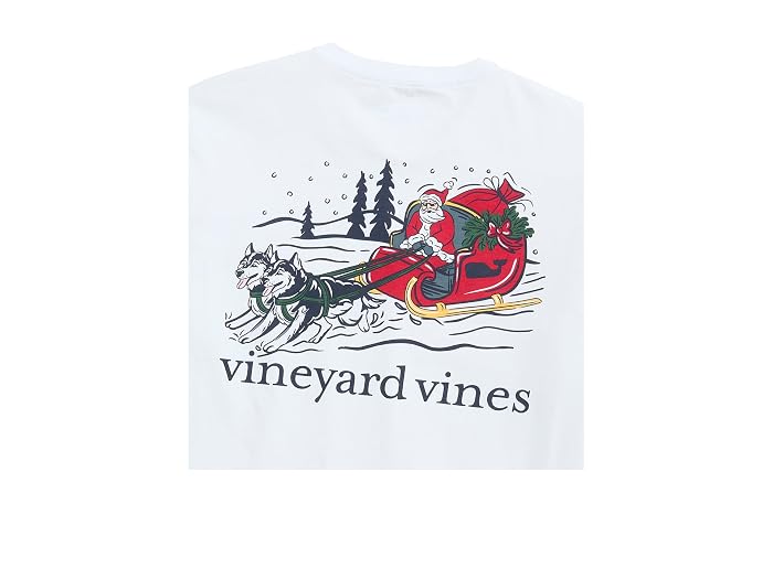 Vineyard Vines Dog Flying Presents Long Sleeve Tee - Image 3
