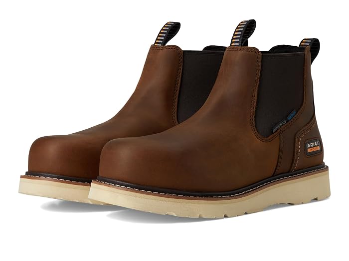 Ariat Work Rebar Wedge Chelsea Waterproof Composite Toe Work Boots