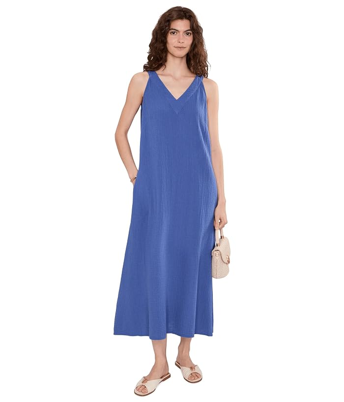 Elliott Lauren Gauze - Sleeveless V-neck Maxi Dress - Image 2