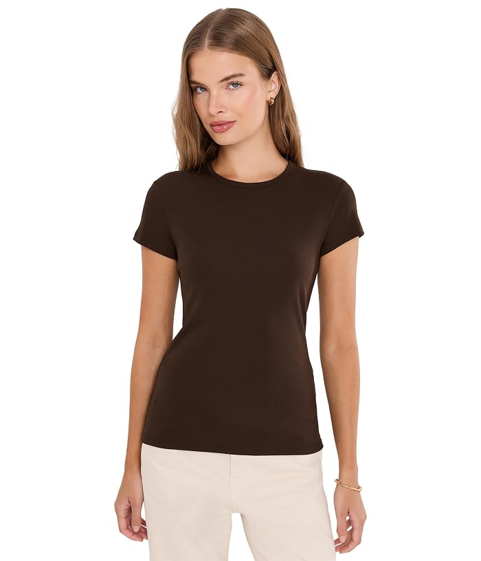 Lauren Ralph Lauren Petite Stretch Cotton Tee