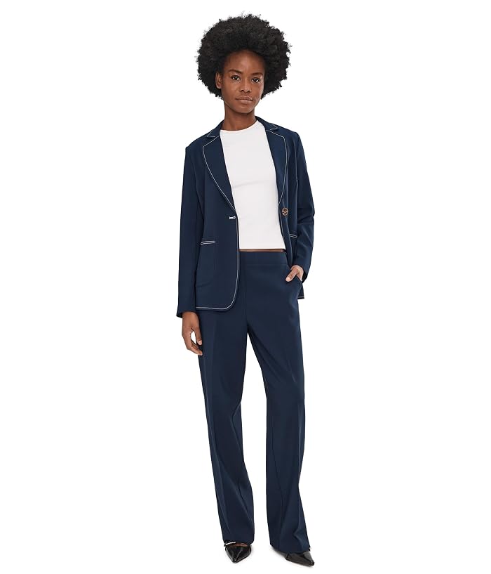 NIC+ZOE 31" Lenox Wide Leg Accent Stitch Pants - Image 2