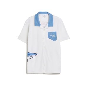 Vineyard Vines Kids Shark Terry Towel Shirt (Toddler/Little Kid/Big Kid)
