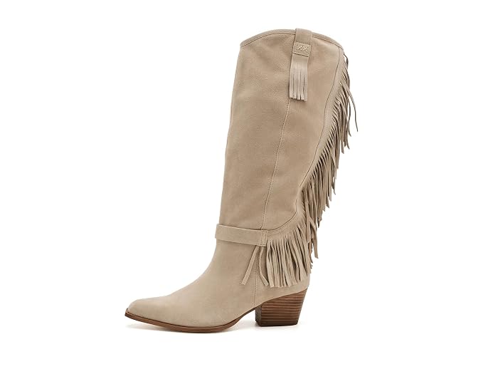 Free People Faith Fringe Western Boots