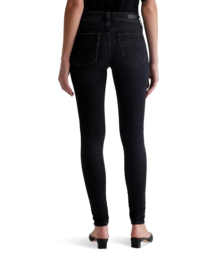 AG Jeans Farrah Mid-Rise Skinny Jeans in 2 Years Ginza - Image 3