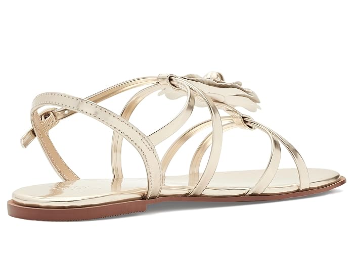 Janie and Jack Gold Flower Sandals (Toddler/Little Kid/Big Kid) - Image 3