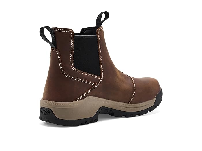KEEN Utility Evanston Chelsea Waterproof Work Boots (Carbon Toe) - Image 3