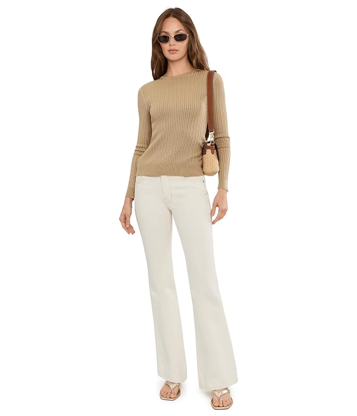Lauren Ralph Lauren Petite Mini-Cable Crewneck Sweater - Image 2