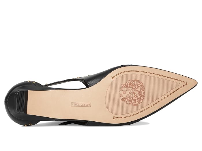 Vince Camuto Valkie Studded Kitten Heel T-strap Flat Mule - Image 3