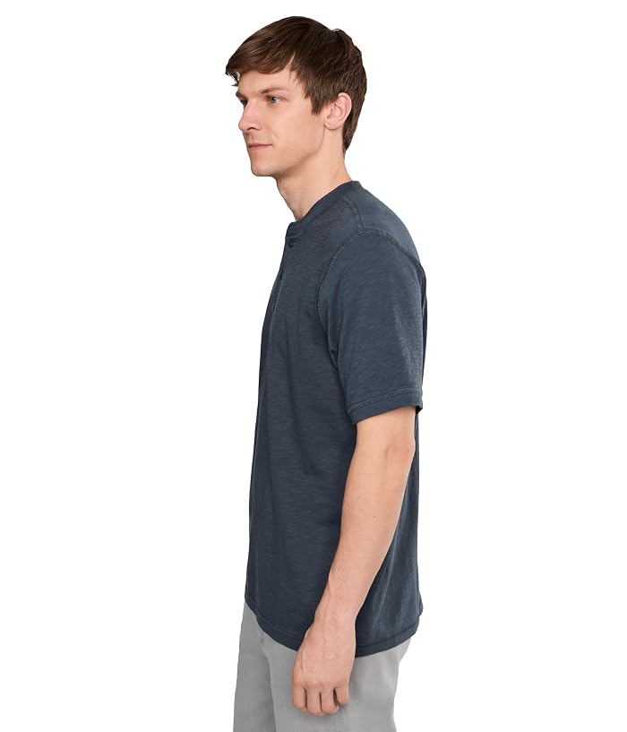 Faherty Short Sleeve Sunwashed Henley - Image 3