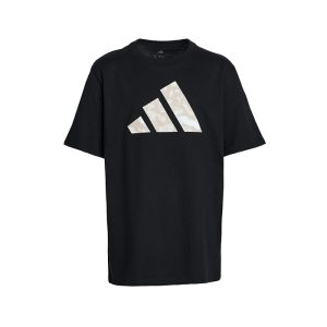 adidas Kids Lenticular Camo Logo Tee (Big Kid)